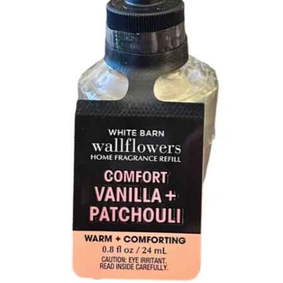 3 COMFORT VANILLA + PATCHOULI Wallflowers Fragrance Refill - Bath & Body Works - Picture 6 of 6